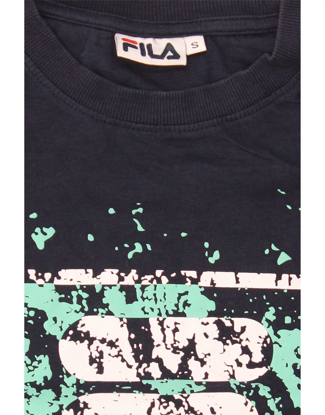 Tricou cu grafică pentru bărbați Fila Top Mic Bleumarin