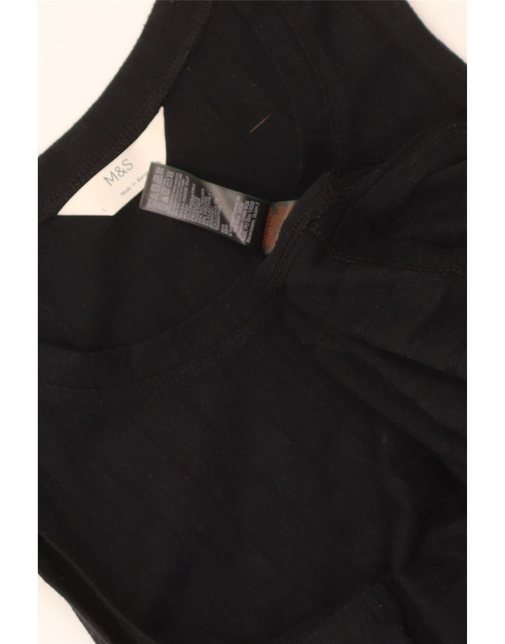 Vestă Marks & Spencer pentru femei, UK 16, mare, negru, poliester