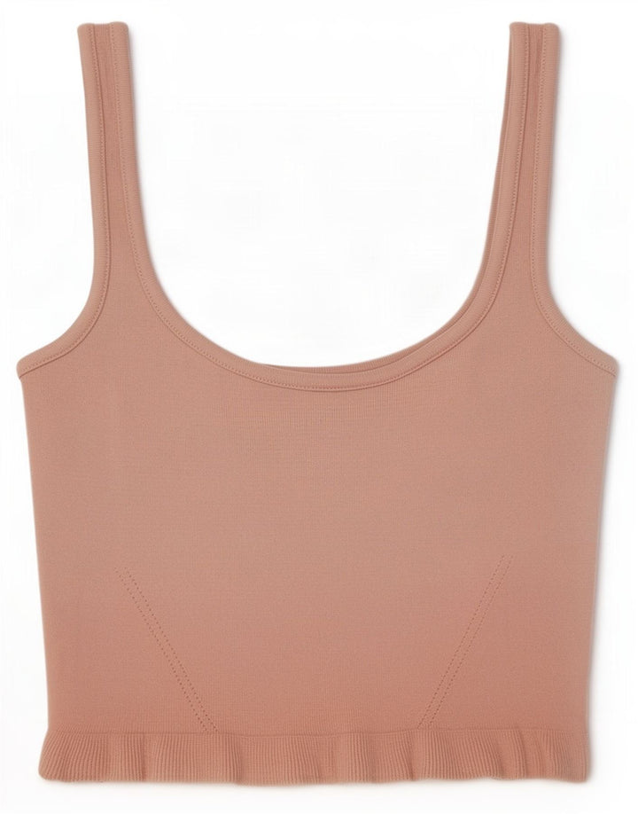 Top Crop pentru femei Zara UK 8 Small Pink