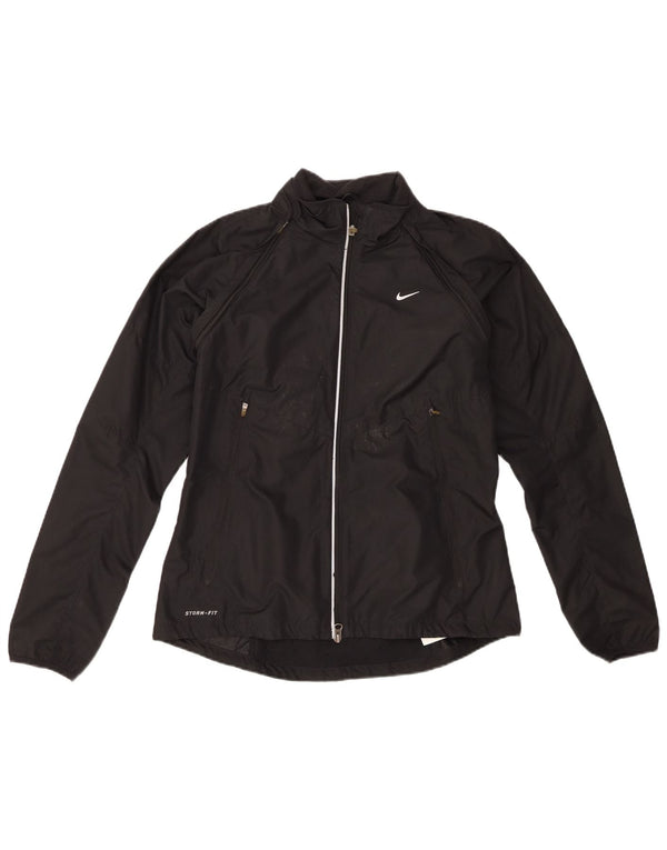 Jachetă de top pentru trening Nike Storm-Fit pentru femei UK 12 Poliester mediu negru