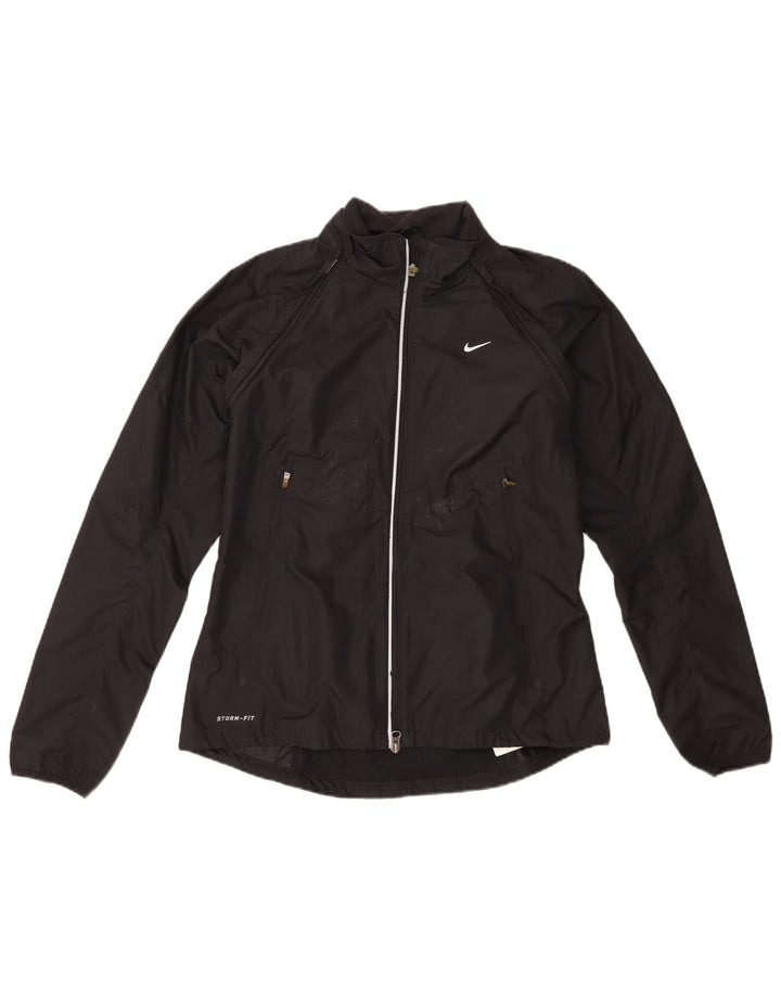 Jachetă de top pentru trening Nike Storm-Fit pentru femei UK 12 Poliester mediu negru