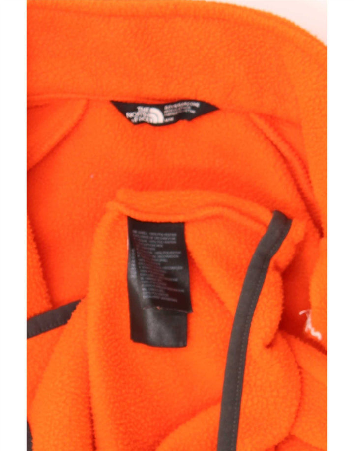 Jachetă polară pentru băieți The North Face 9-10 ani poliester portocaliu mediu