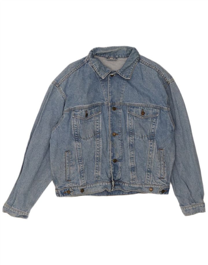 Jachetă de blugi vintage pentru bărbați UK 42 XL Albastru