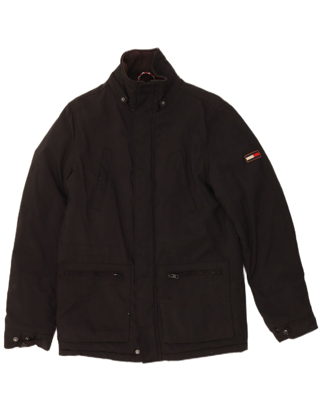 Jachetă utilitare Tommy Hilfiger pentru bărbați UK 36 Small Black