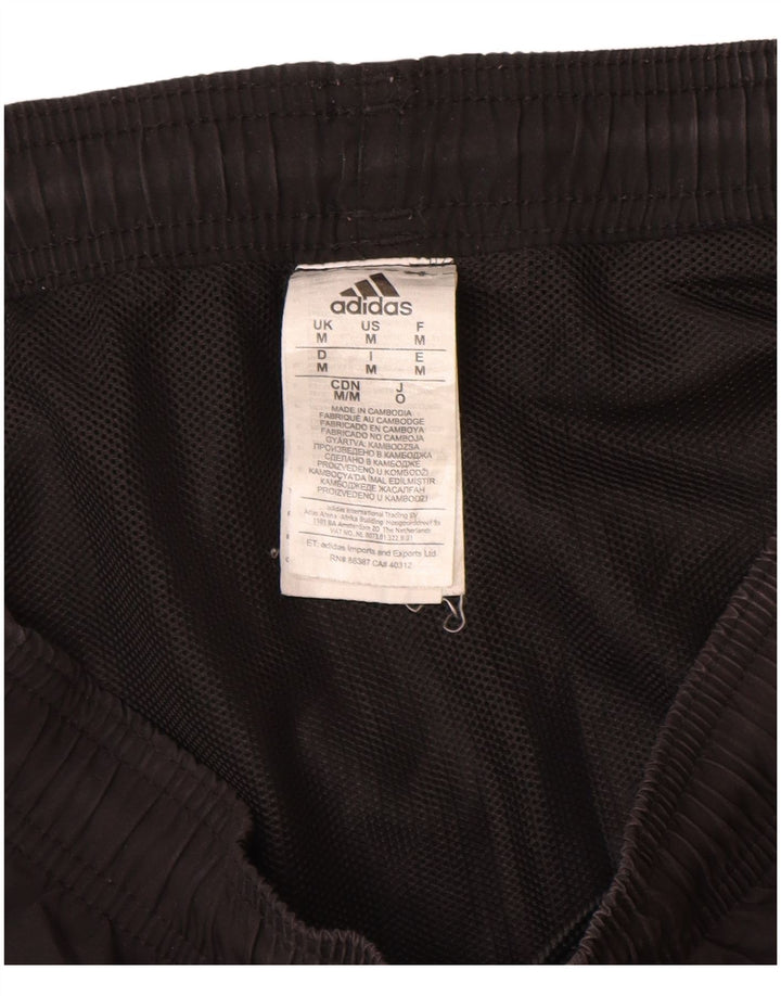 Pantaloni scurți sport pentru bărbați Adidas, poliester mediu negru