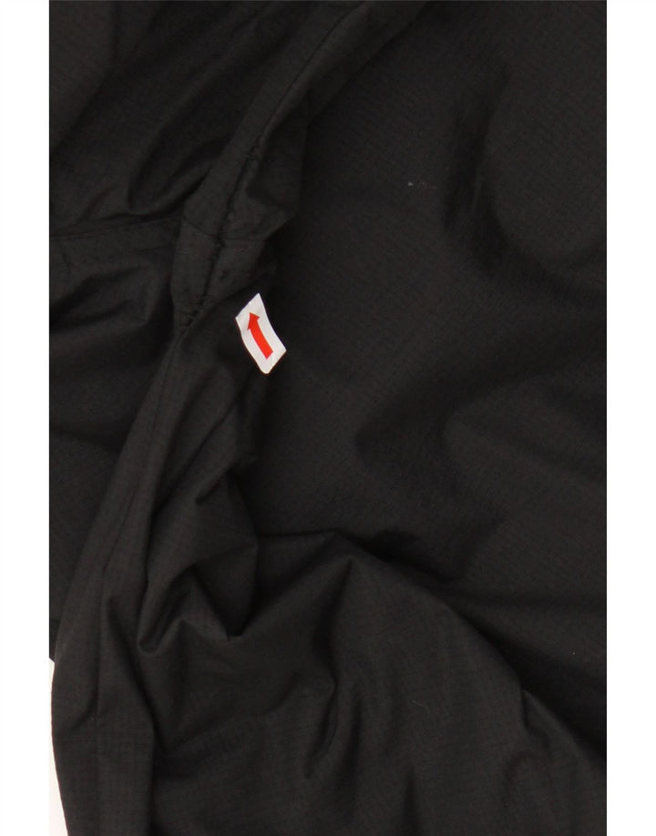 SUPERDRY Jachetă de ploaie grafică pentru femei UK 14 Medium Black Nylon