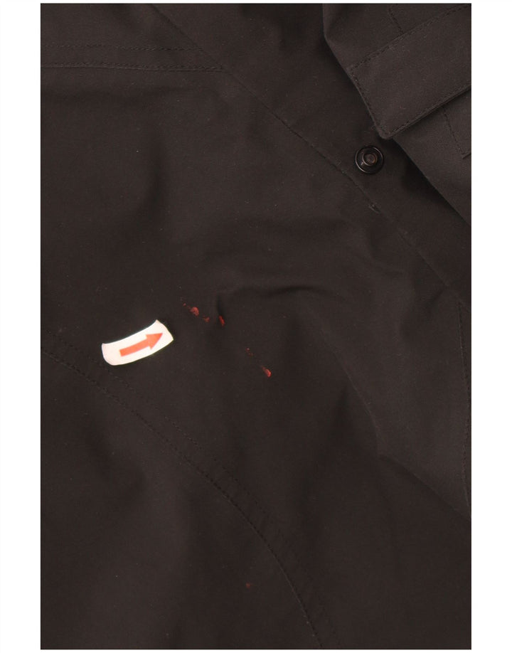 Sprayway Jachetă de ploaie supradimensionată cu glugă pentru femei UK 10 Poliester negru mic