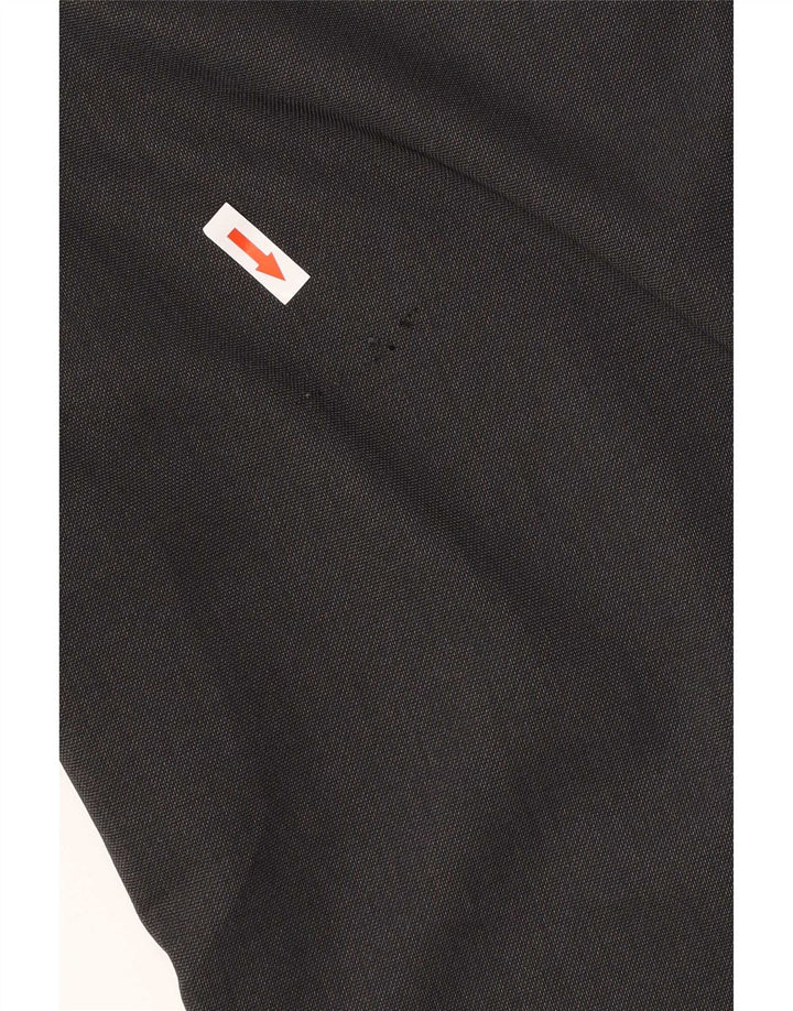 Pantaloni de costum obișnuiți drepți pentru bărbați Marks & Spencer L38 L31 poliester gri