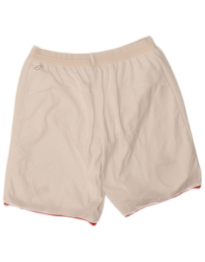 Pantaloni scurți sport Puma VfB Stuttgart pentru bărbați, alb mediu