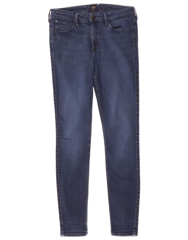 Blugi skinny pentru femei Lee W28 L30 bumbac bleumarin