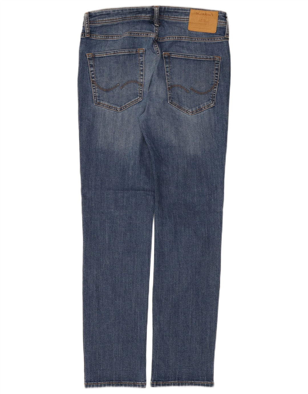 Blugi drepți pentru bărbați Jack & Jones W30 L32 Bumbac albastru