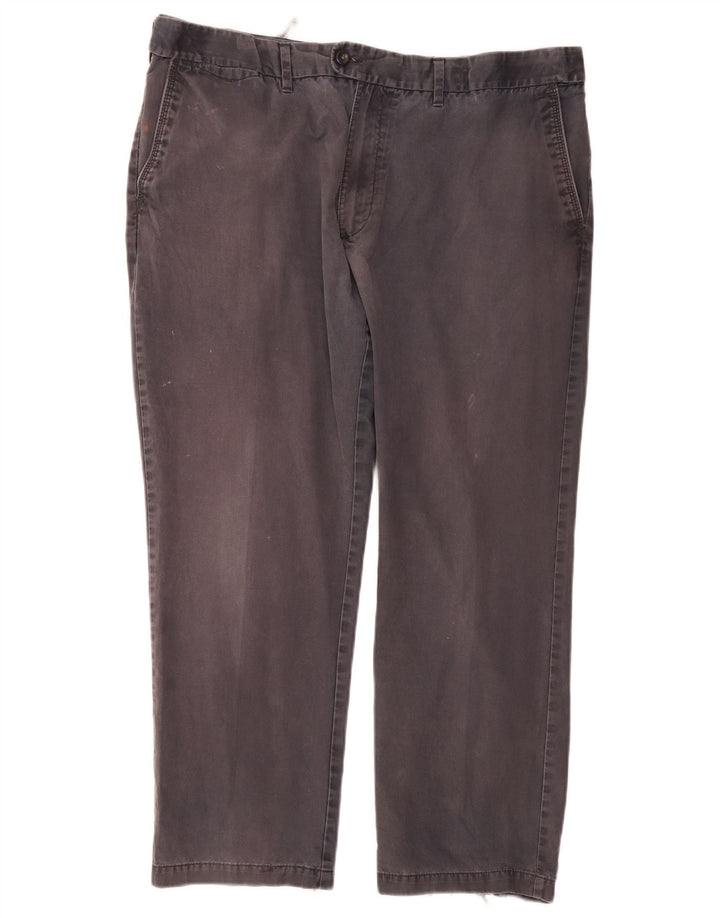 Marks & Spencer Pantaloni drepți pentru bărbați L42 L29 bumbac gri