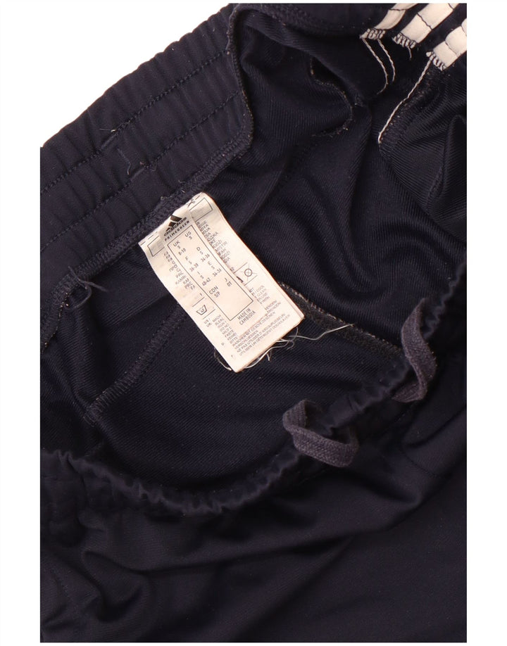 Pantaloni de trening Adidas pentru femei UK 8/10 Poliester bleumarin mic