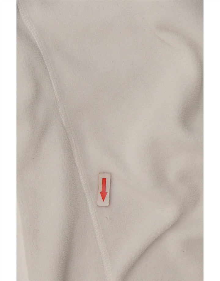 Pulover pentru bărbați Helly Hansen, cu fermoar și gât, din lână, alb mediu, din poliester