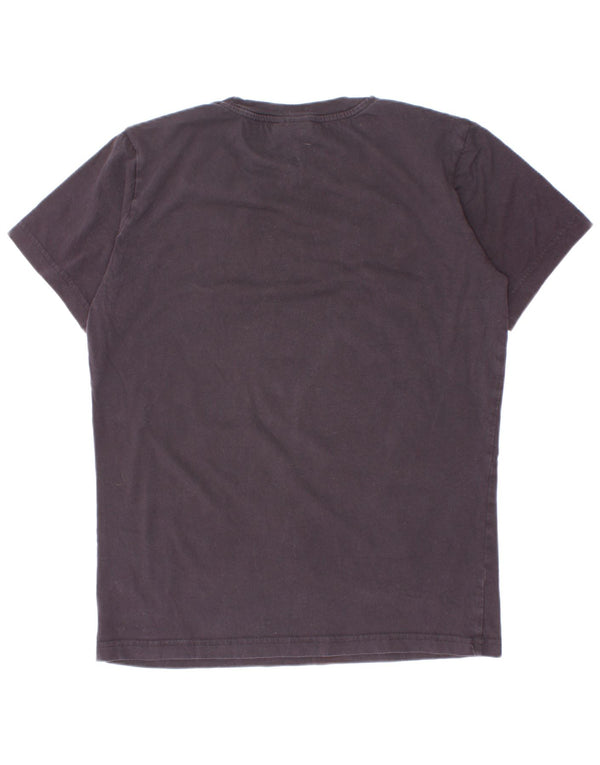 Tricou grafic Champion pentru băieți Top 11-12 ani mare negru
