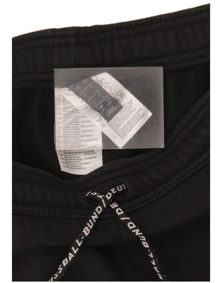 Pantaloni de trening Adidas pentru bărbați, mari, negru, bumbac