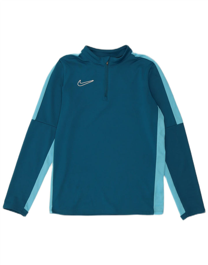Trening pentru fete Dri Fit Pullover Top 12-13 ani mare albastru
