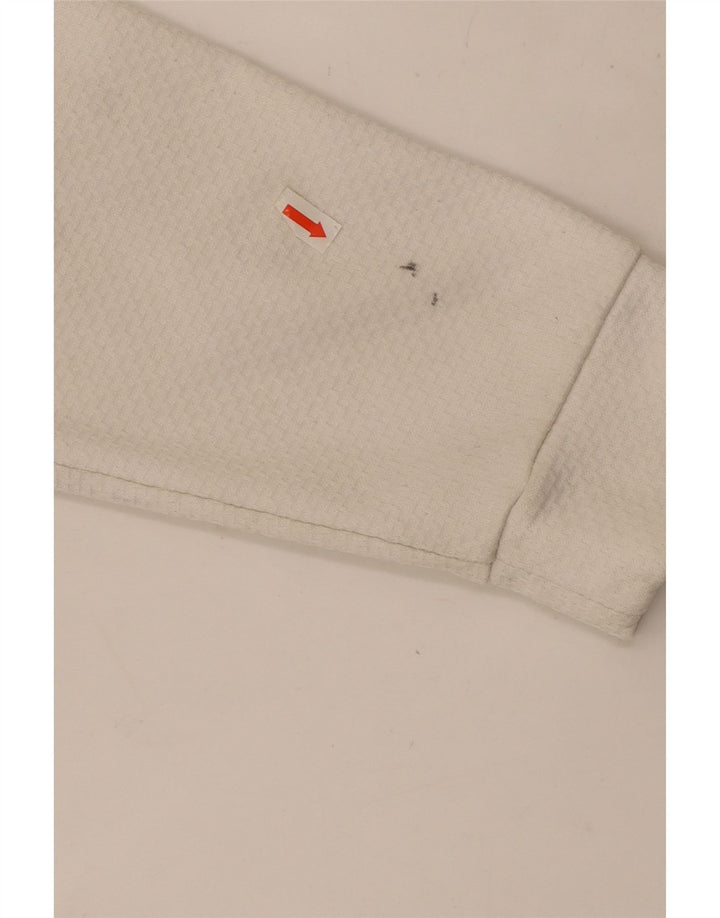 Hanorac grafic pentru bărbați Tommy Hilfiger Pulover mediu alb colorblock