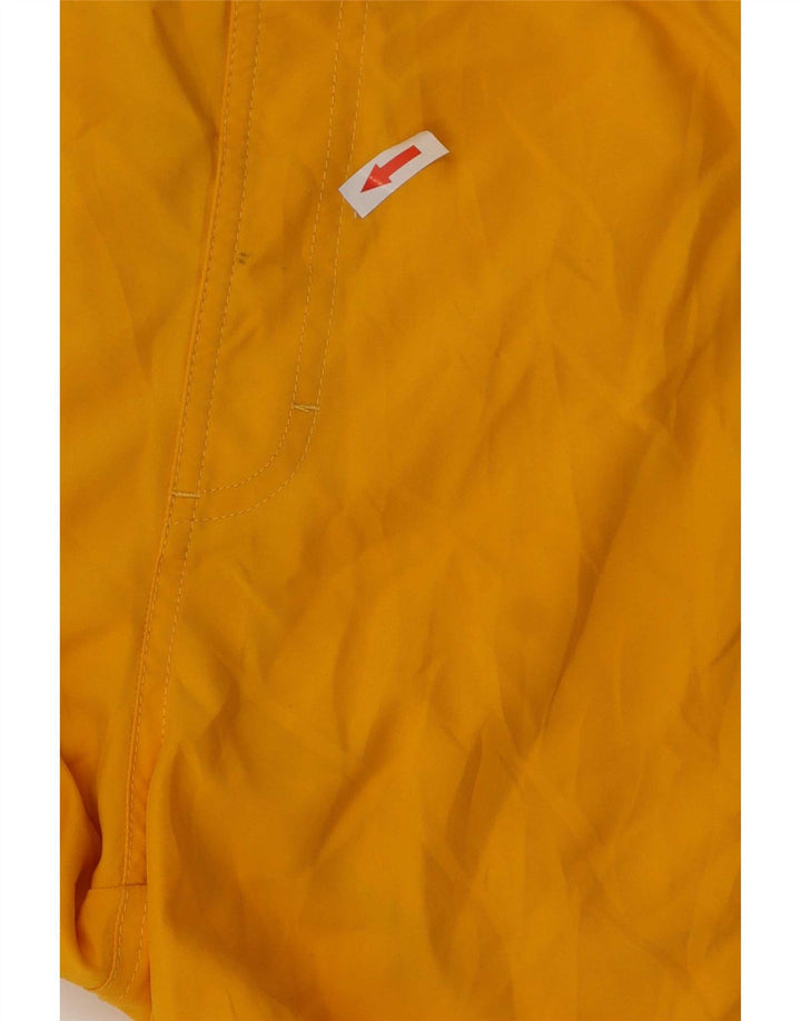 Pantaloni scurți de înot grafic pentru bărbați Champion, din poliester color block, galben mediu