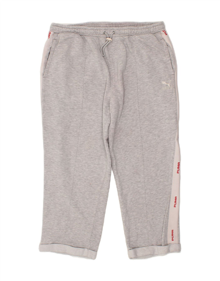 PUMA Womens Capri Tracksuit Trousers UK 18 XL Grey Vintage Puma and Second-Hand Puma from Messina Hembry 