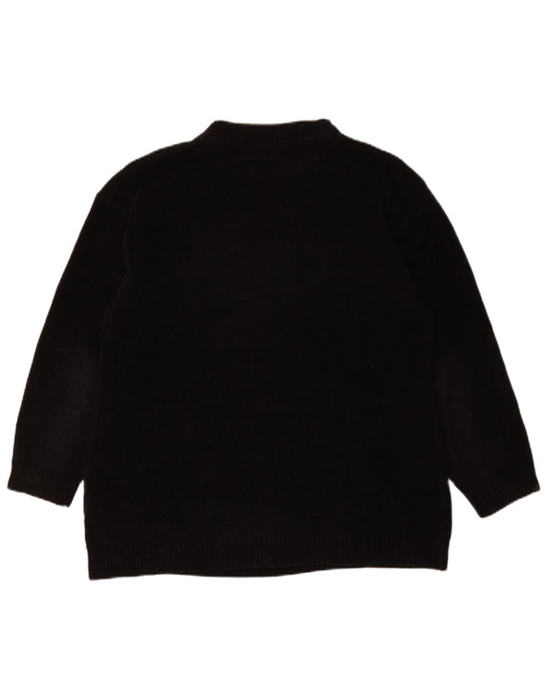 Pulover cu gât țestoasă supradimensionat pentru femei Canda UK 14/16 Medium Black