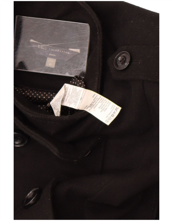 Palton mic pentru femei Marks & Spencer UK 10 Poliester negru mic