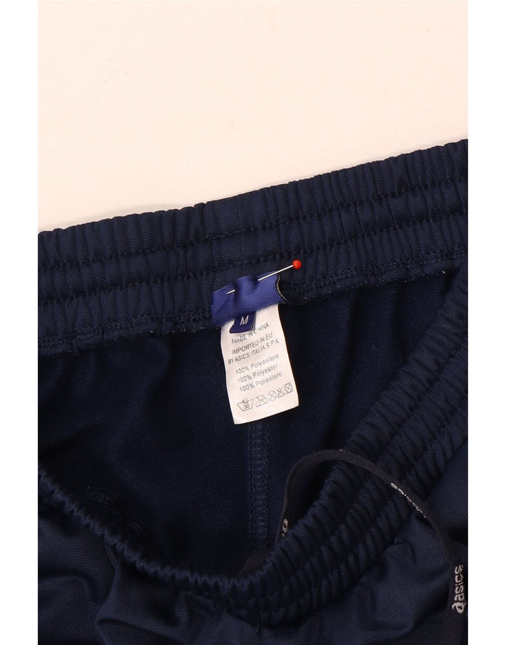 Pantaloni de trening grafic Asics pentru bărbați, mediu bleumarin