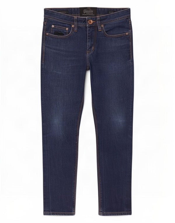 Blugi Superdry Corporal Slim pentru femei W28 L28 bleumarin