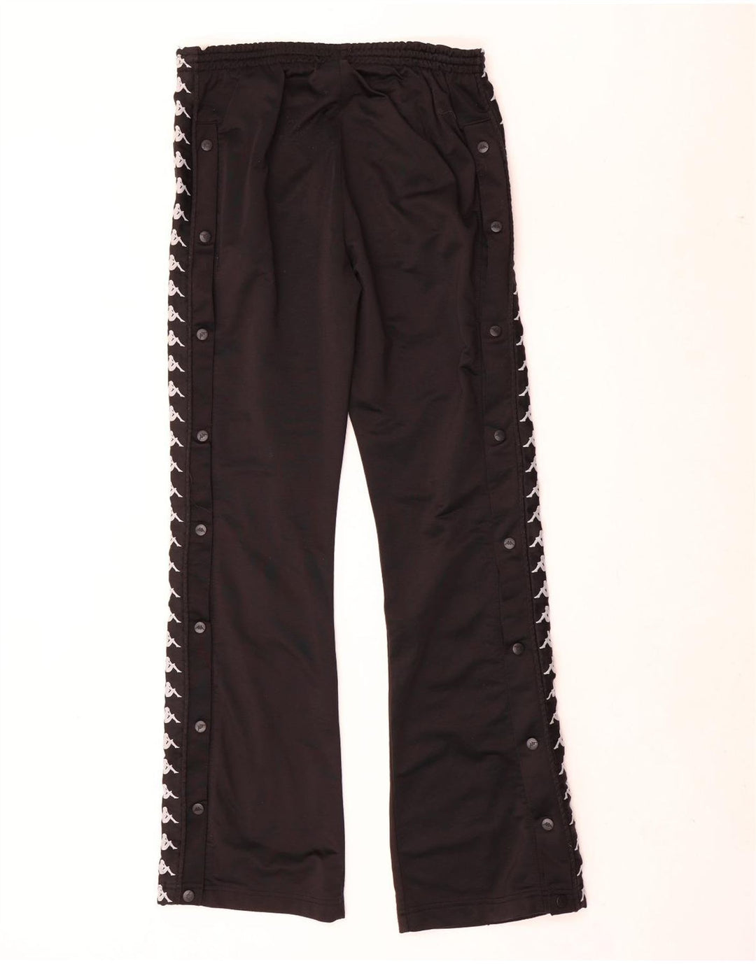 Pantaloni de trening grafic Kappa pentru bărbați, mici, negri