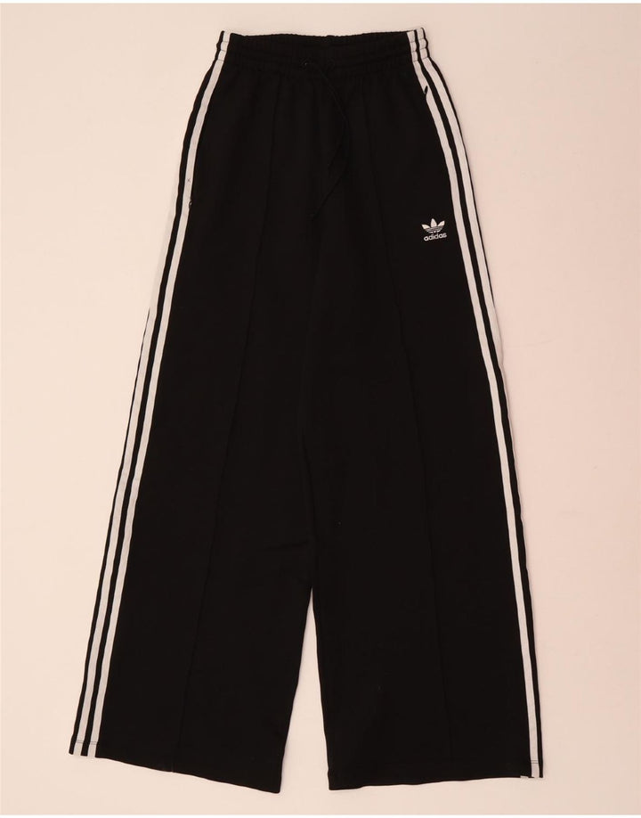 Pantaloni de trening ADIDAS pentru femei UK 4 XS poliester negru