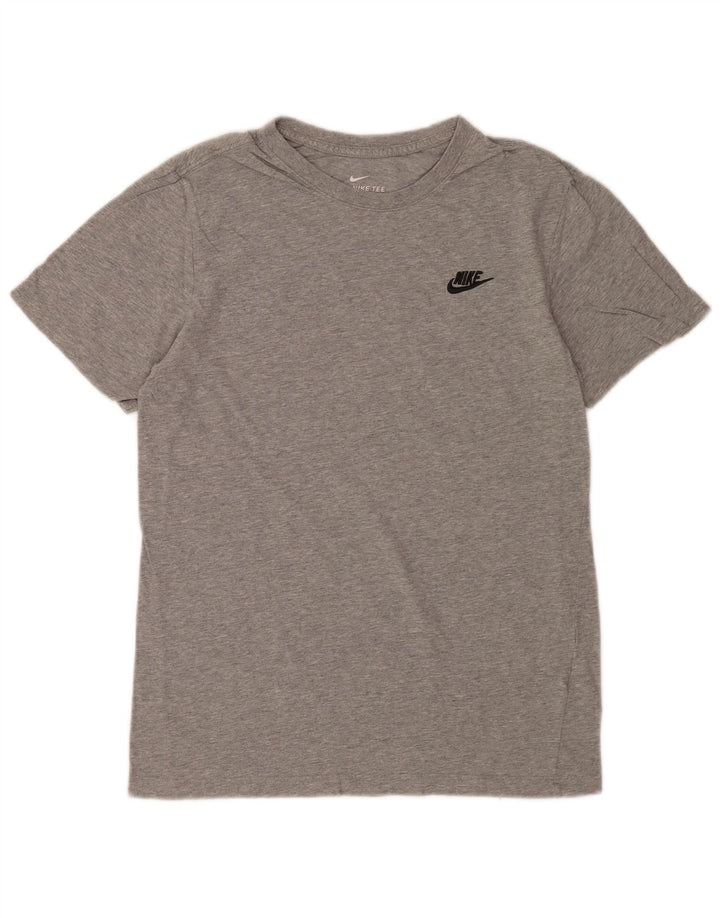 Tricou pentru bărbați Nike Top mic, gri, pete din bumbac