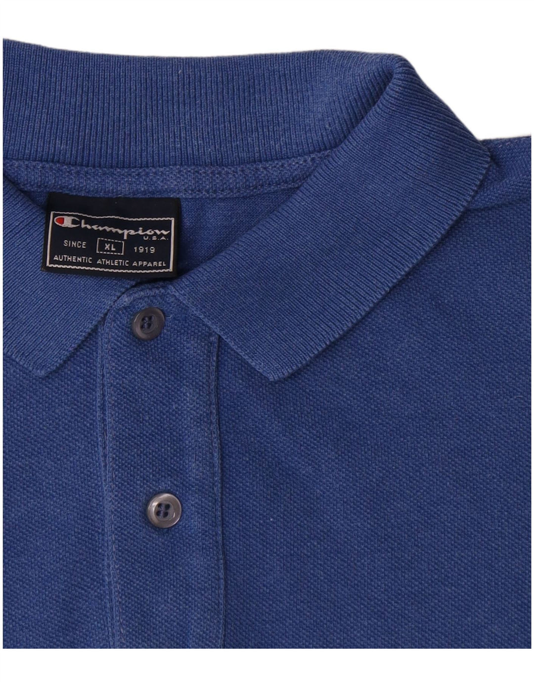 Tricou polo pentru bărbați Champion XL, bumbac albastru