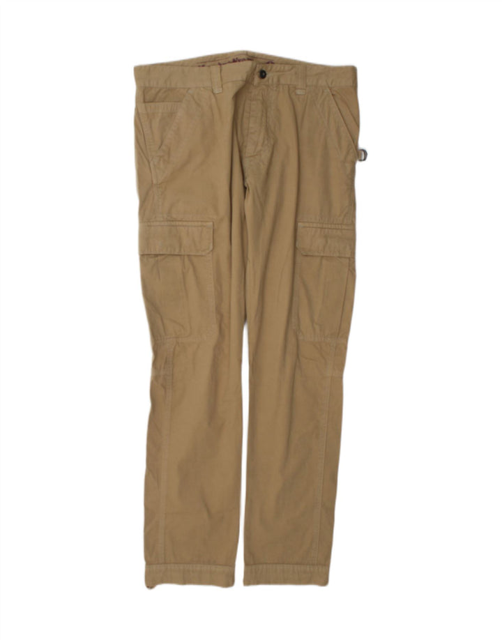 Pantaloni cargo drepti pentru bărbați Murphy & Nye L36 L32 bumbac bej