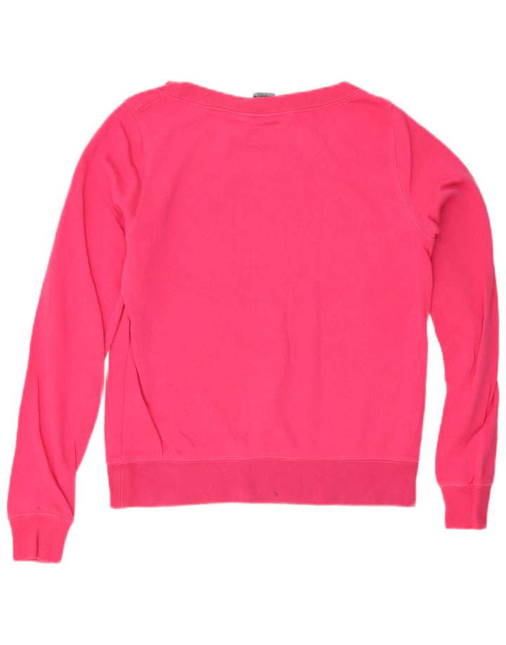 Pulover Nike pentru damă cu grafică, UK 12, bumbac roz mediu