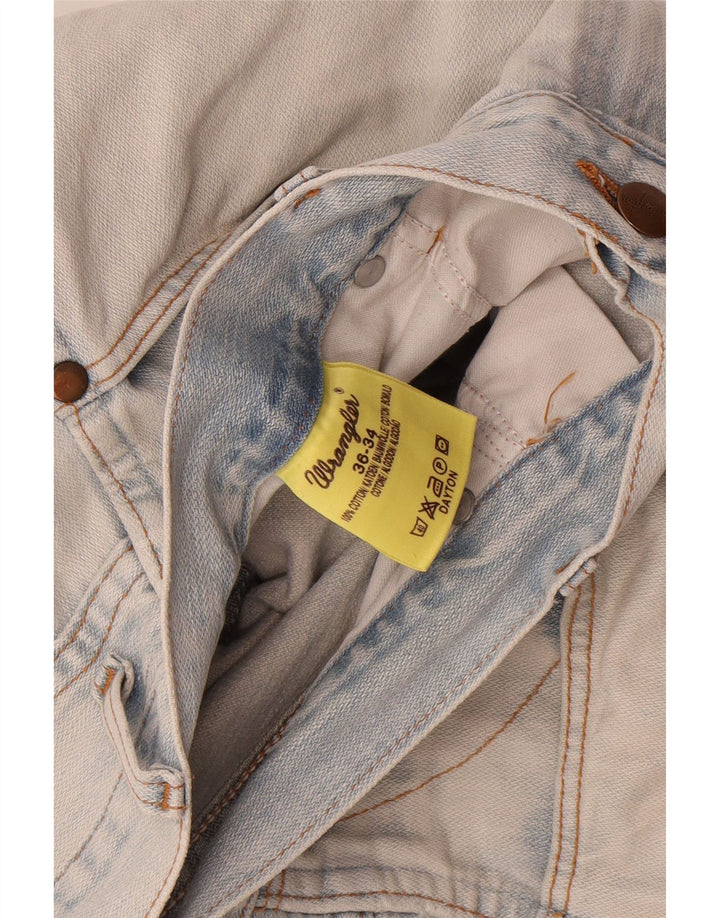 Blugi pentru bărbați Wrangler Dayton Bootcut W36 L34 Bumbac albastru