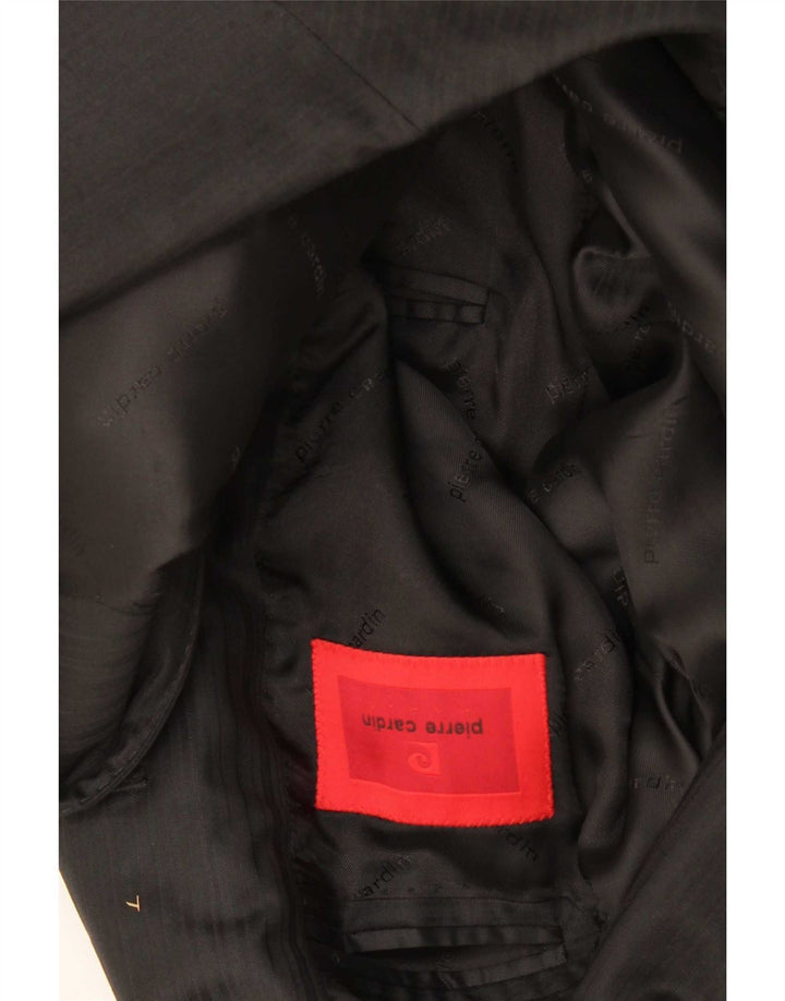 Jachetă Blazer pentru bărbați Pierre Cardin cu 2 nasturi UK 38 Medium Black Classic
