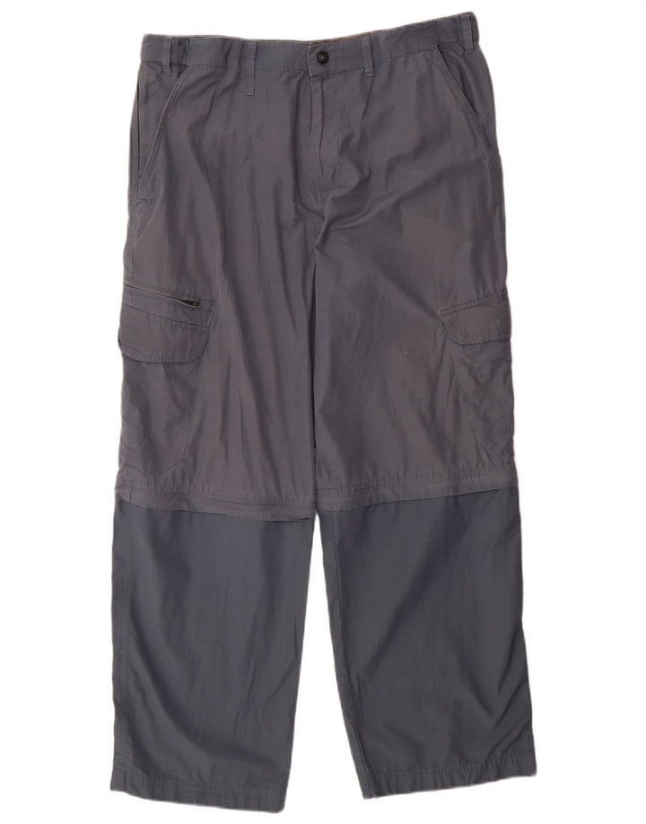 Pantaloni cargo pentru bărbați Marks & Spencer, Blue Harbour, L34 L29, color-block bleumarin