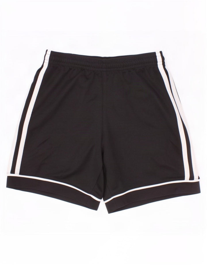 Pantaloni scurți sport adidas Climalite pentru băieți 9-10 ani poliester negru