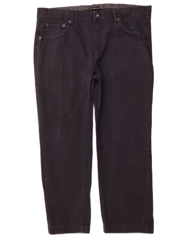 BEST COMPANY Pantaloni casual drepti pentru bărbați EU 54 2XL W38 L26 bleumarin