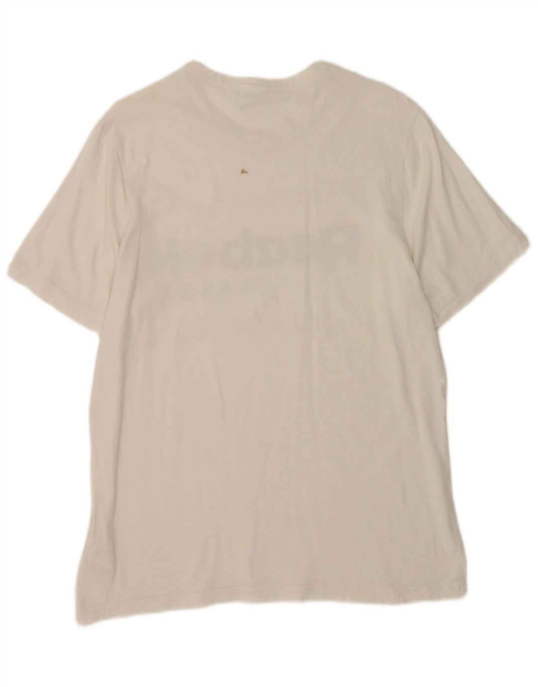 Tricou grafic clasic pentru bărbați Reebok Top mare din bumbac alb