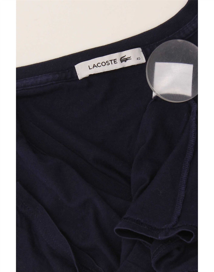 Tricou pentru femei Lacoste Top Marimea 40 Bumbac Mediu Bleumarin