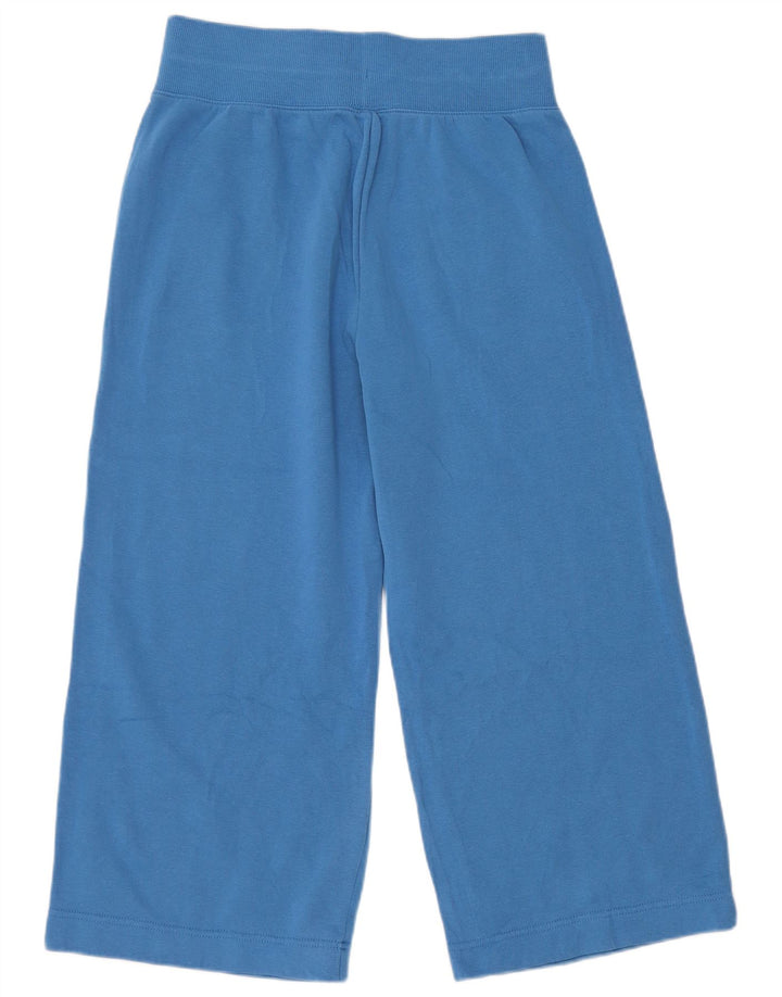 Pantaloni de trening Nike Crop Wide Leg pentru femei UK 14 Medium Blue