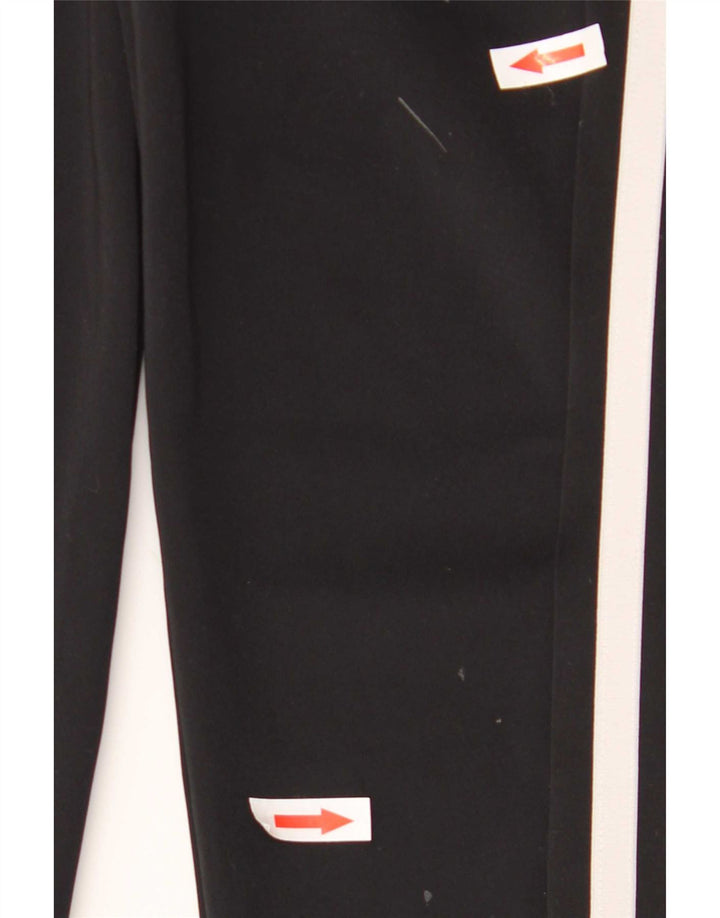Leggings crop pentru femei Adidas UK 12/14 Poliester mediu negru