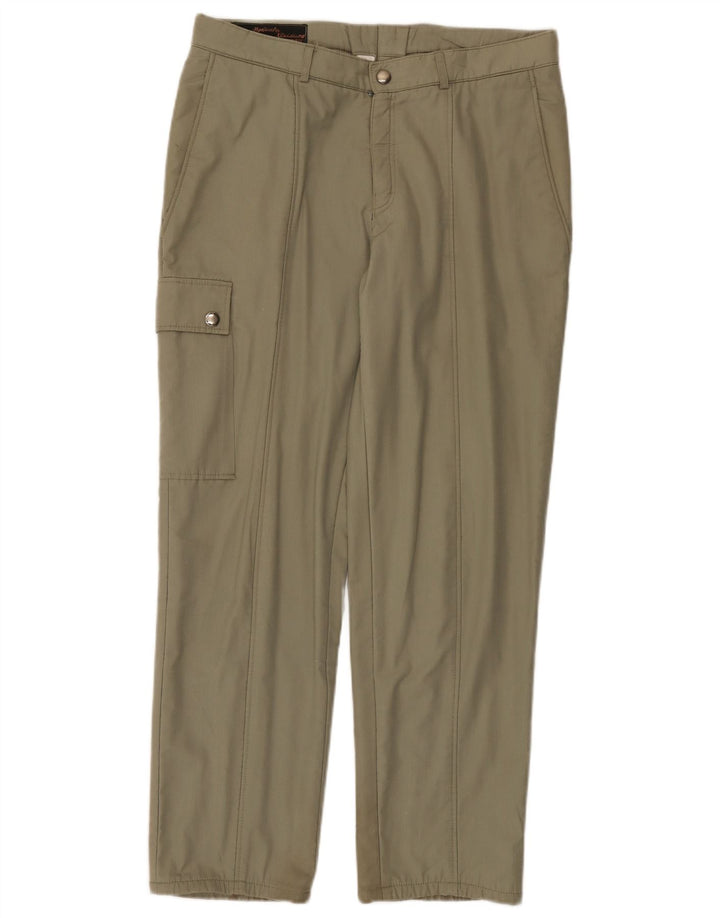 Pantaloni cargo drepti pentru bărbați VINTAGE L32 L29 kaki