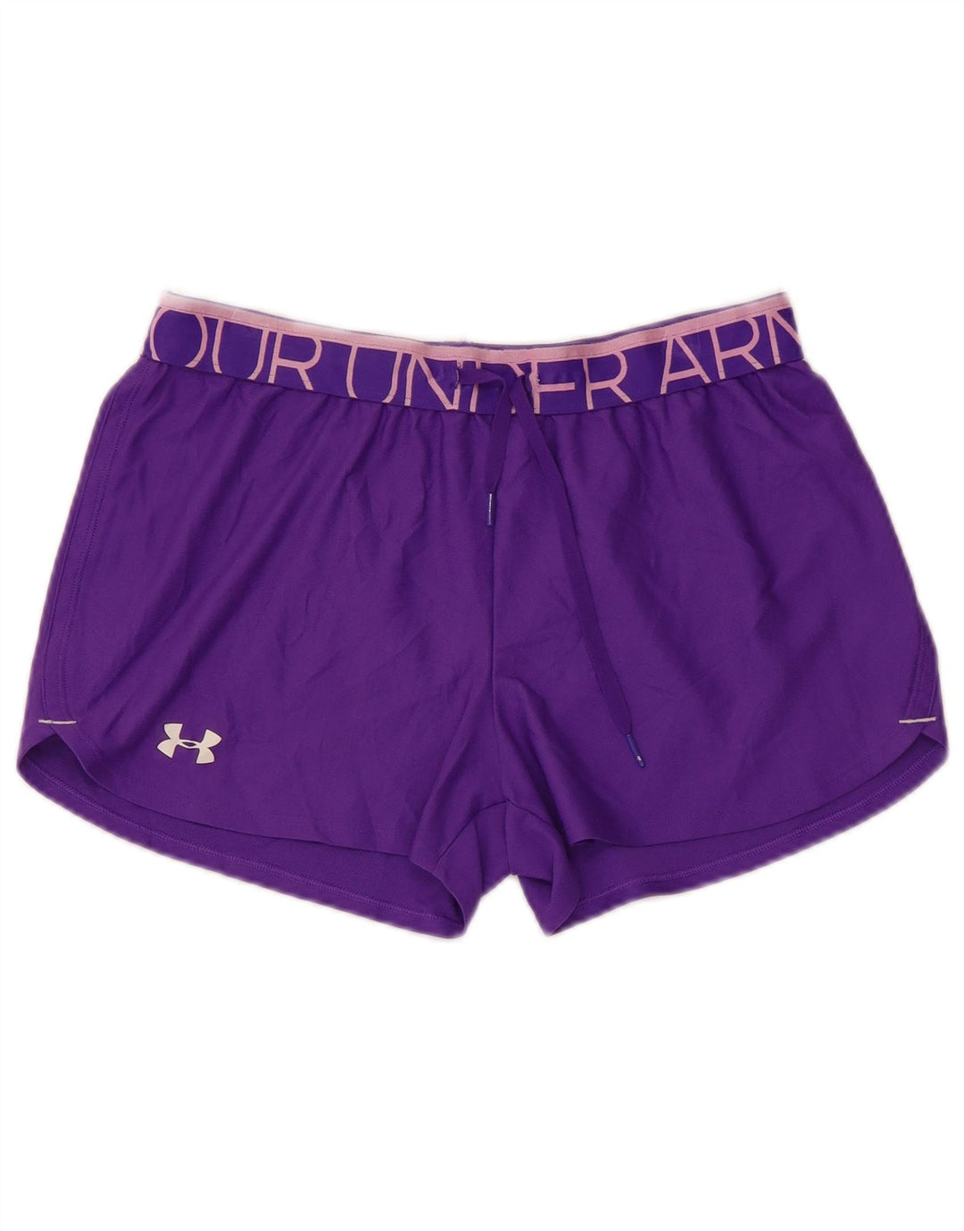 Pantaloni scurti de sport Under Armour pentru femei Graphic Regular Small Purple