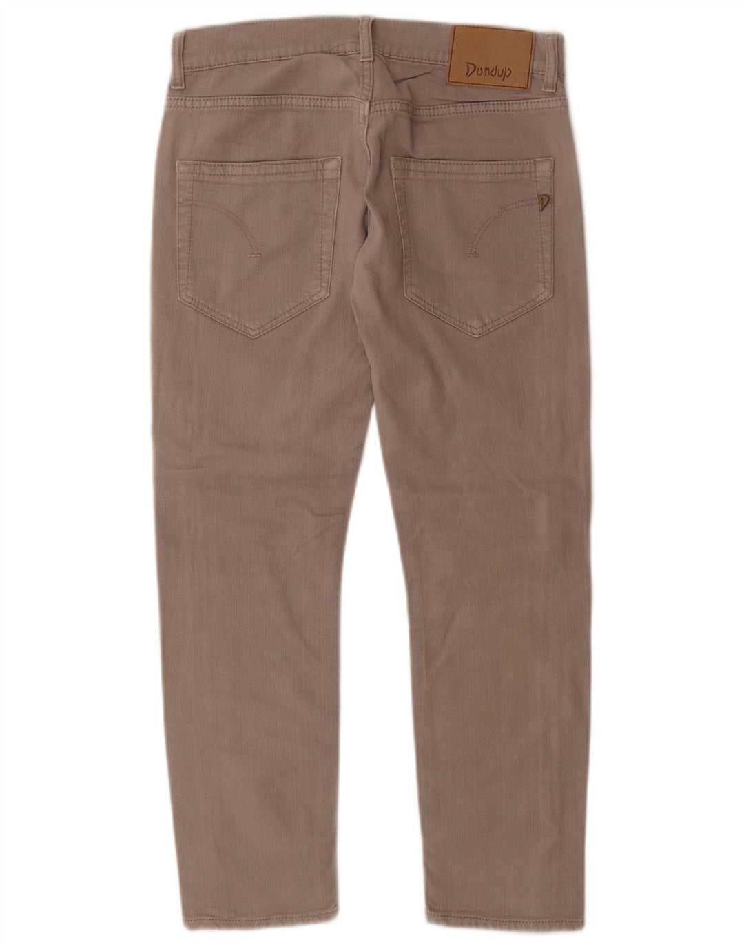 Dondup blugi crop slim pentru femei W27 L26 bumbac gri