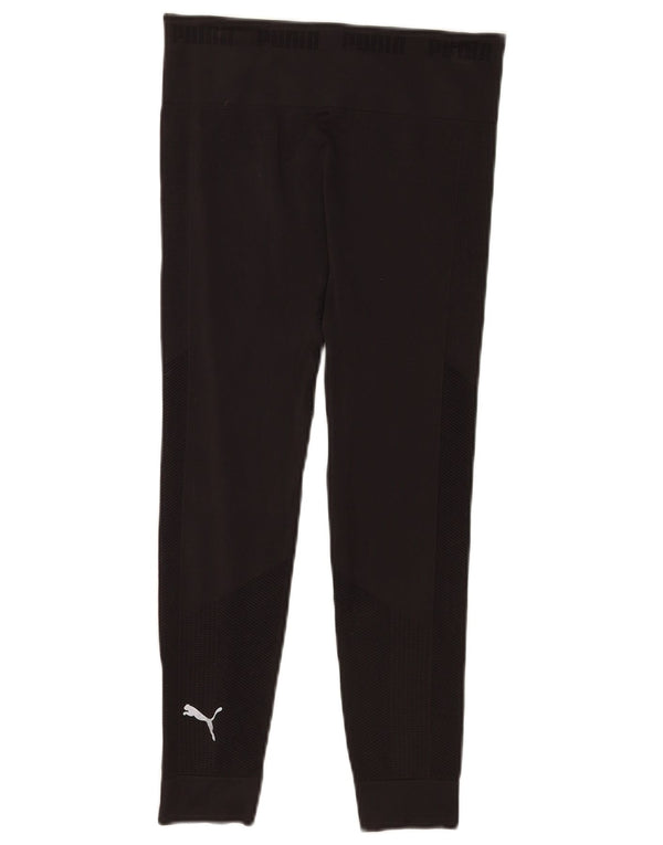 Leggings grafic Puma pentru femei UK 8 Small Black