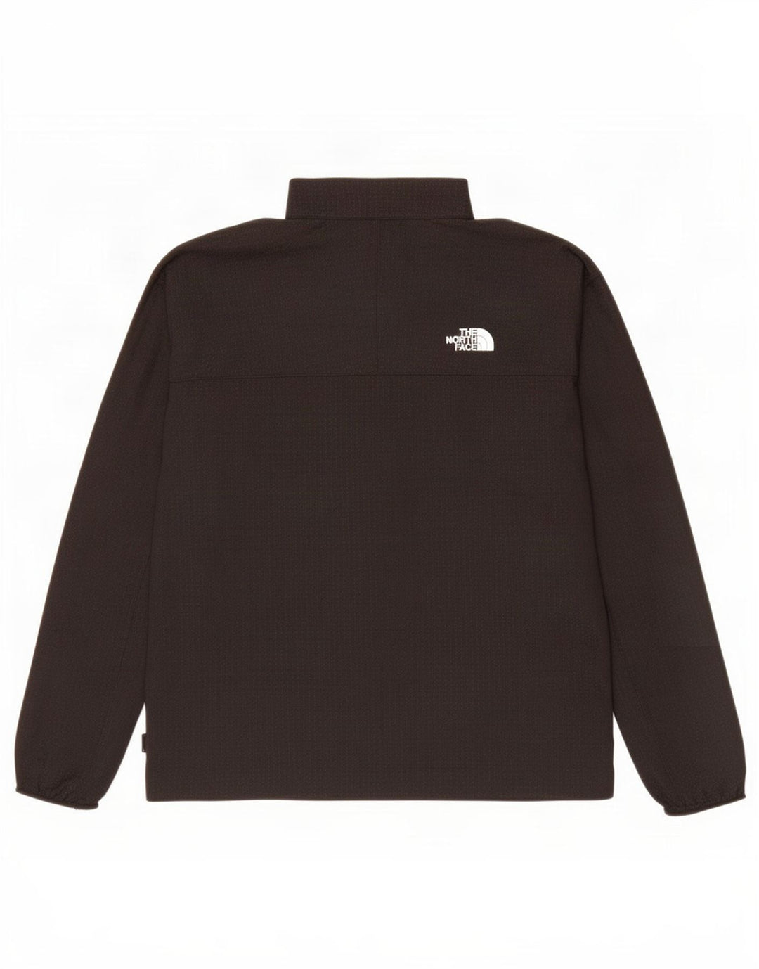 The North Face Mens Zip Neck Pullover Trening Top Large Black Spotted