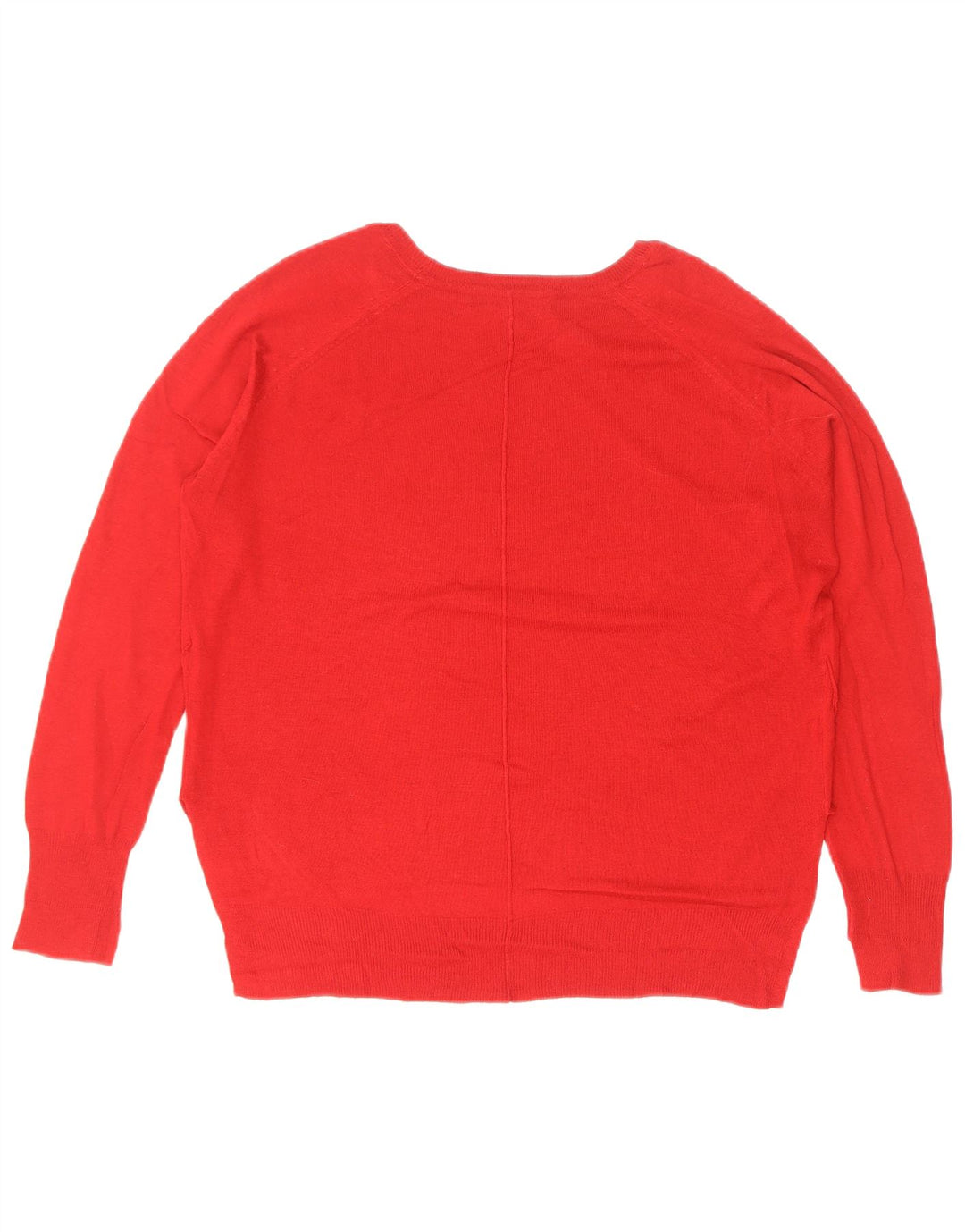 Pulover supradimensionat pentru femei Zara, cu gât de barcă, UK 10 Small Red