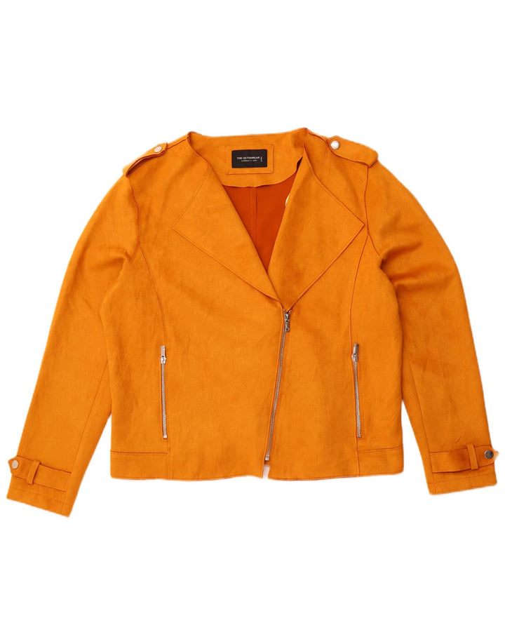 C & A Jachetă pentru femei Crop Biker EU 44 XL Galben Poliester